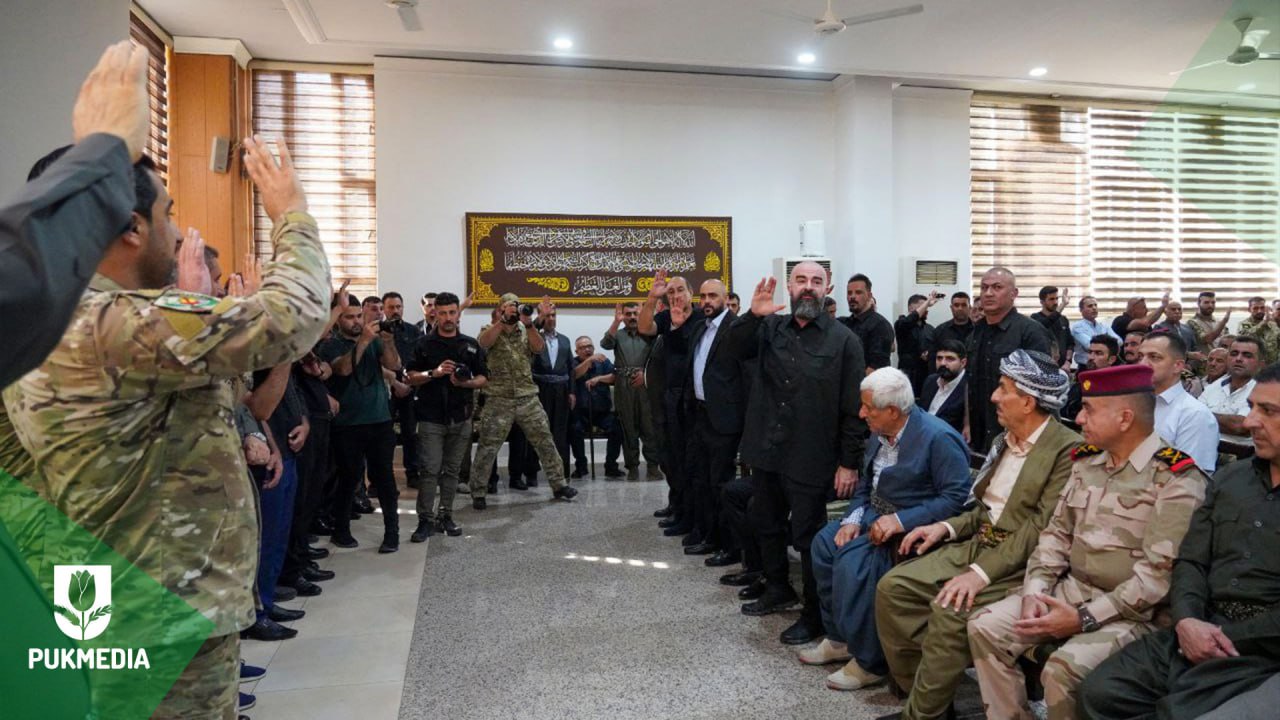 President Bafel Jalal Talabani at the CTG martyrs' funeral 